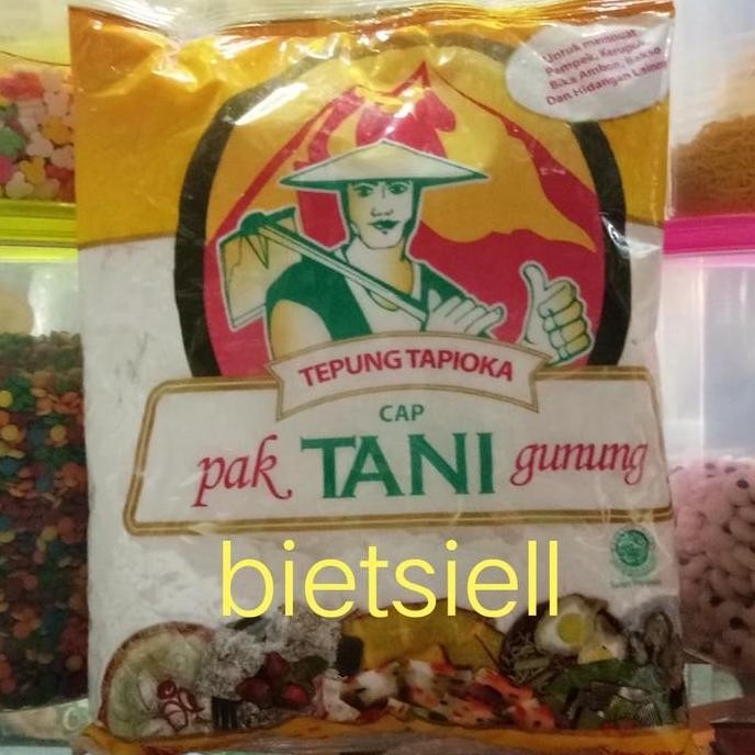 

Murah Tepung Tapioka 500 Gr Cap Pak Tani Gunung 20 Pcs/Krt