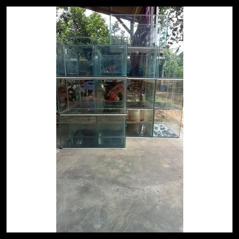 AQUARIUM 60X30X30 AQUARIUM 60 X 30 X 30 AQUARIUM KACA AQUARIUM POLOS AKUARIUM 60X30X30