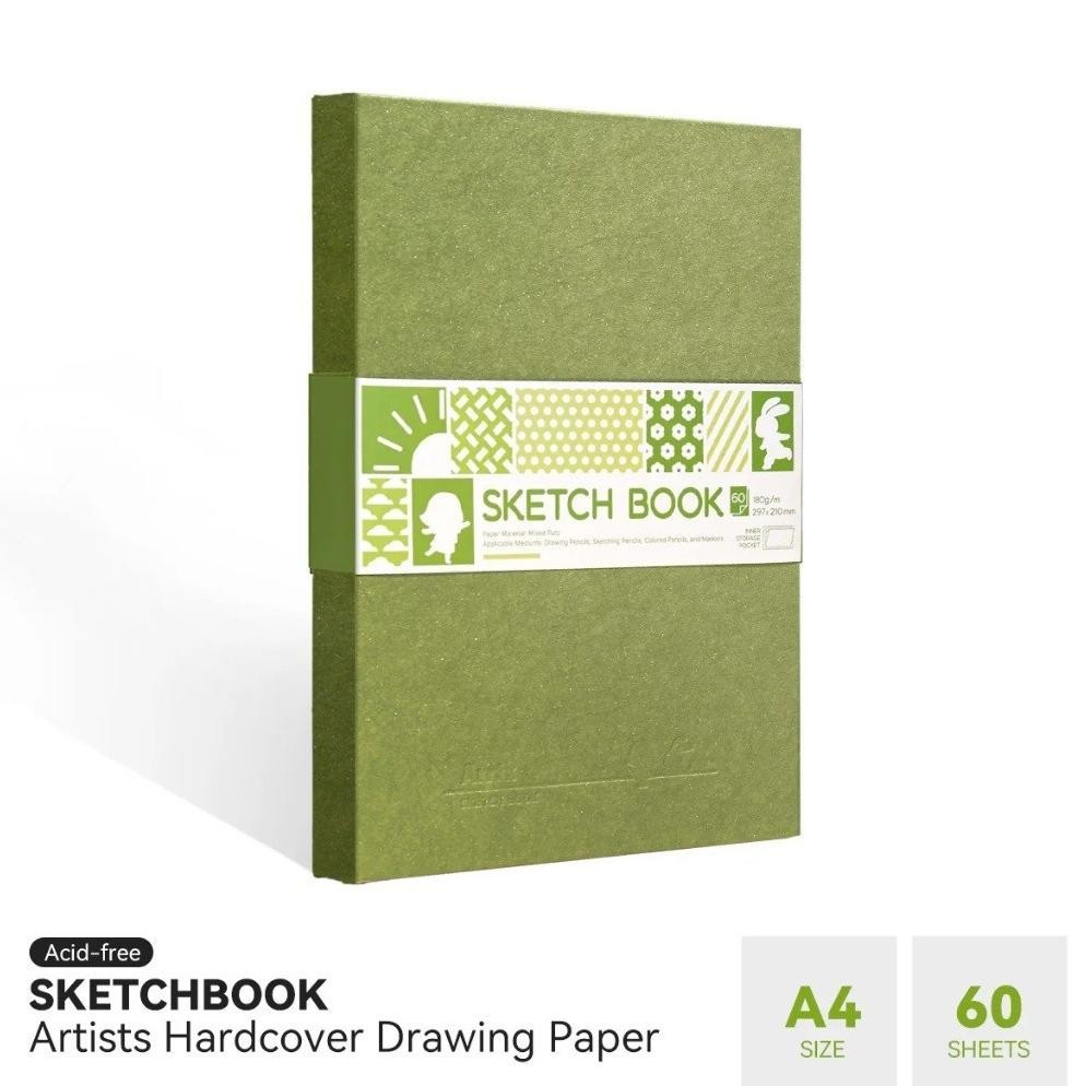 

LINDU ARRTX Sketchbook A4 Artists Hardcover Drawing book