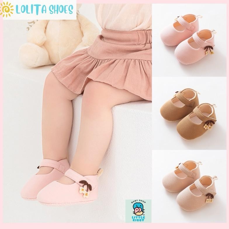 LITTLE KIBBY - LOLITA SHOES | SEPATU PREWALKER | SEPATU BAYI LUCU | SEPATU ANAK LUCU | SEPATU BAYI I