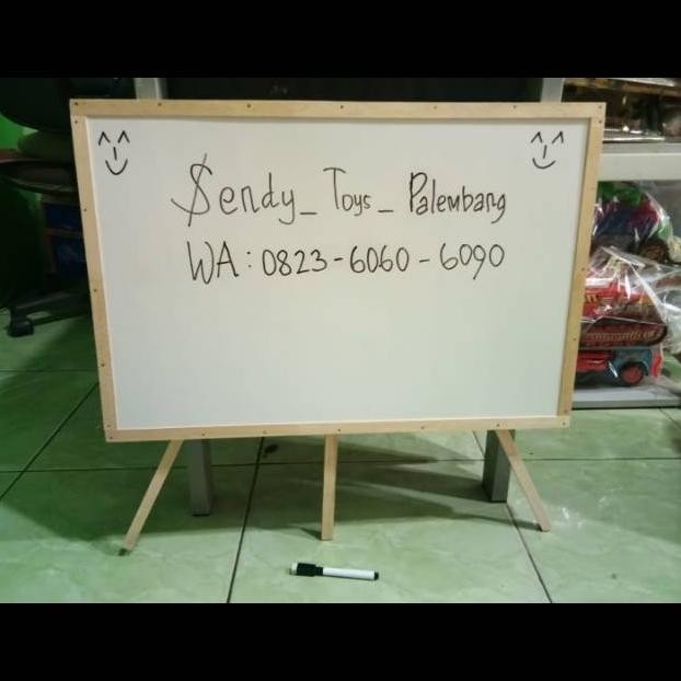

Papan Tulis Anak 60x40cm + Spidol Berkualitas