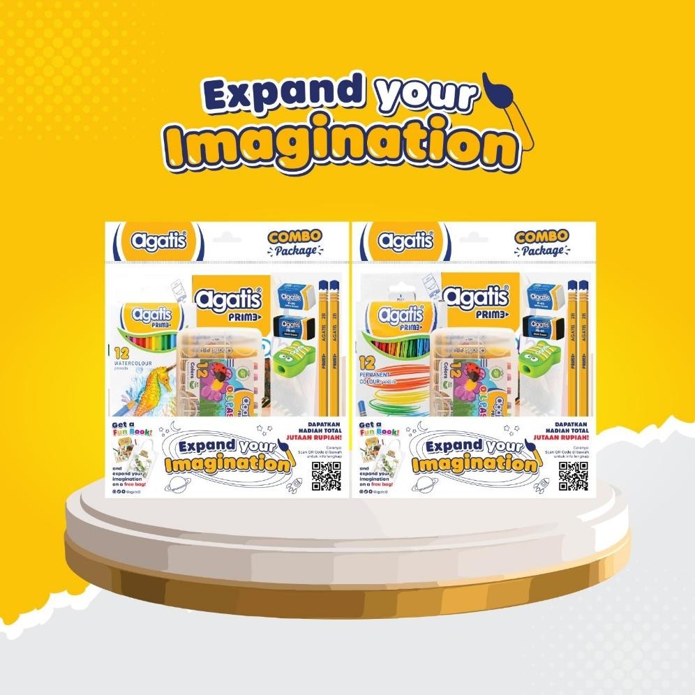 

LINDU AGATIS Stationery - Prime Paket Online Coloring Competition Tas Spondbound