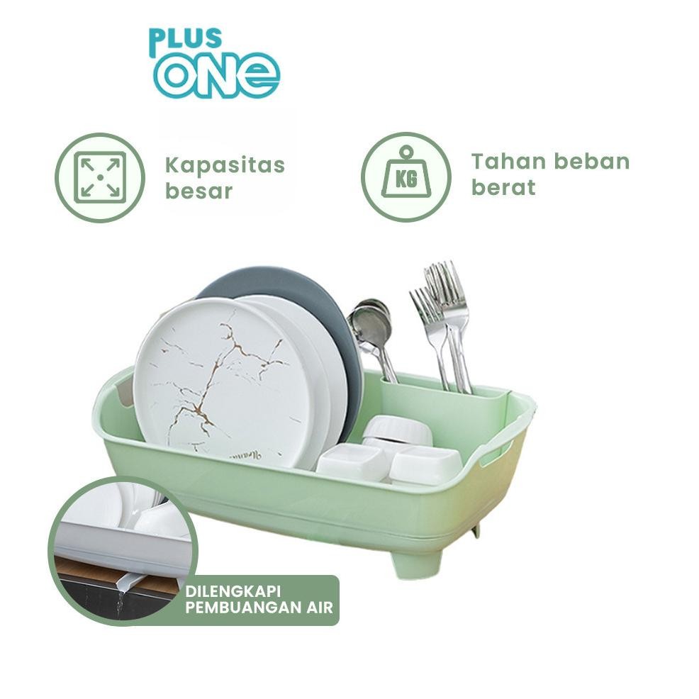 [ BEST SELLER ] RAK PIRING / MANGKOK CUCI PIRING WASTAFEL + SARINGAN PENIRIS PLASTIK - 1262