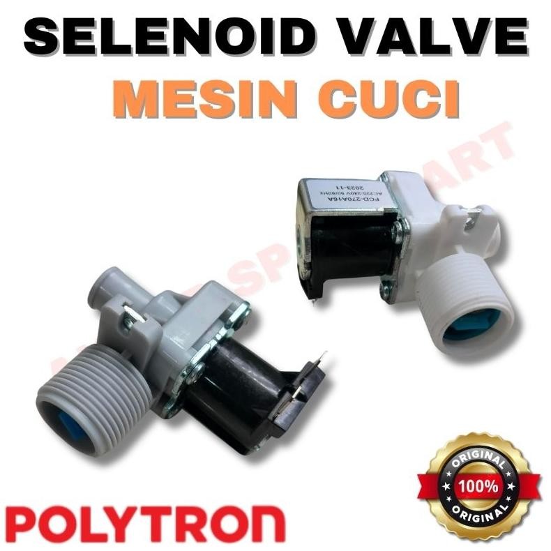 SELENOID VALVE MESIN CUCI POLYTRON ORIGINAL