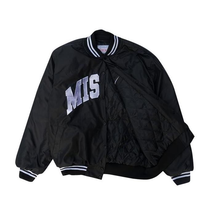 Sale Miscast Varsity Jacket Vintage Thiago Black