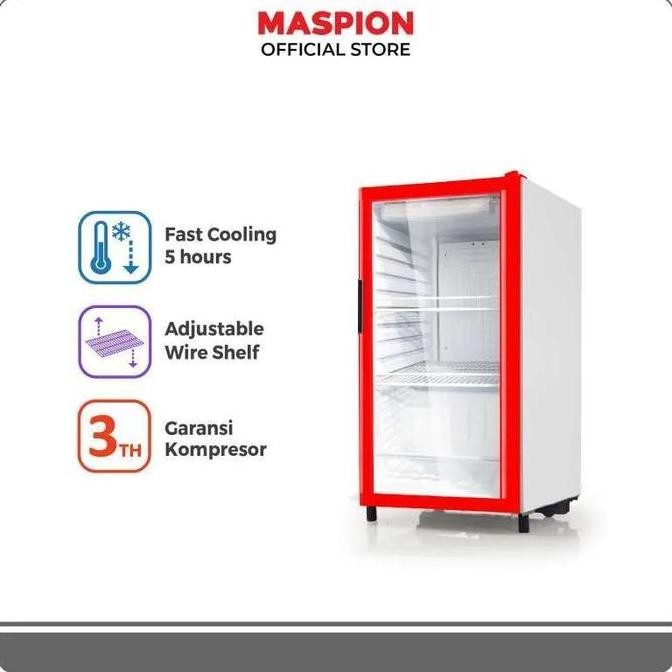 Sale Maspion Lemari Pendingin Showcase Usg-126