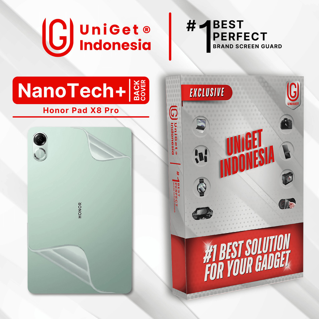 UniGet EPU BIO GENESIS Hydrogel for HONOR Pad X8 Pro / Back Cover Guard (Nanotech+ 100% Recycle) Pre
