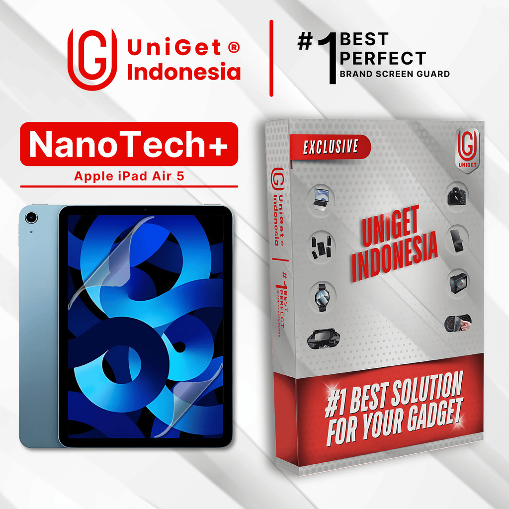 UniGet EPU BIO GENESIS Hydrogel for Apple iPad Air 5 / Screen Guard (Nanotech+ 100% Recycle) Premium
