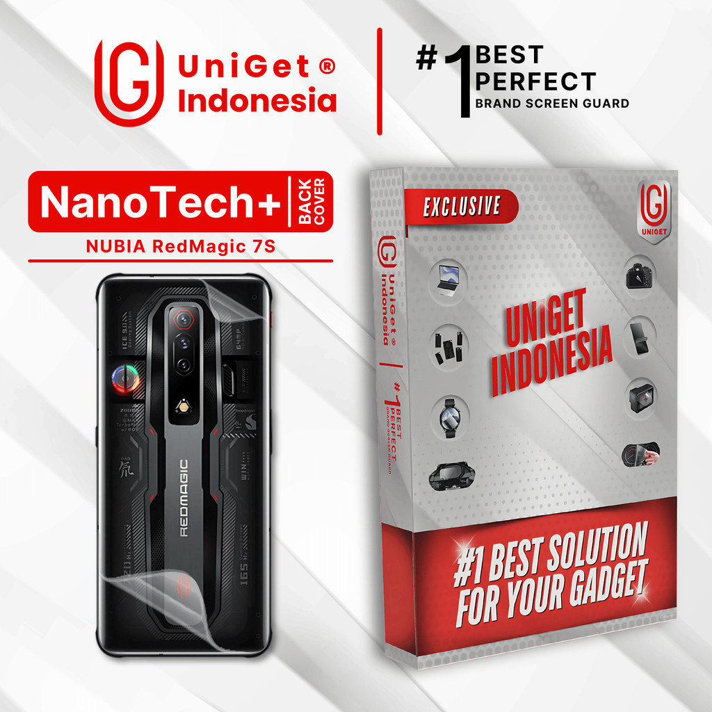 UniGet EPU BIO GENESIS Hydrogel for Nubia Red Magic 7S / Back Cover Guard (Nanotech+ 100% Recycle) P