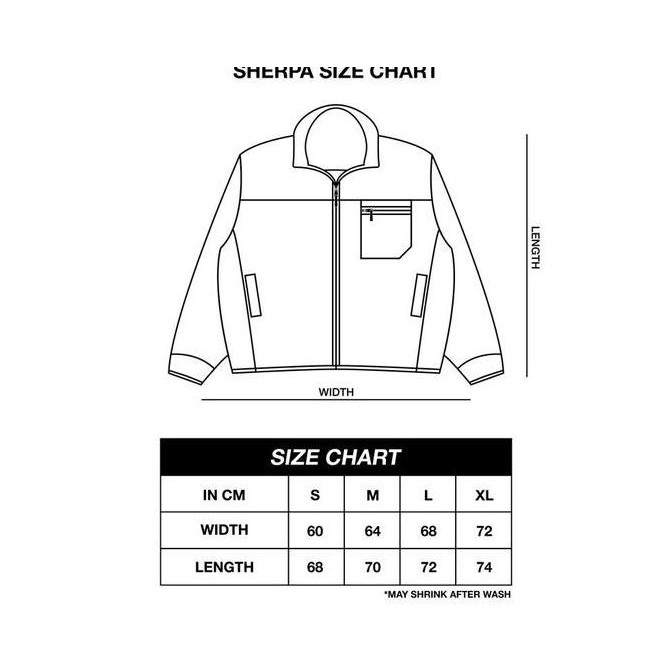 Murah Sherpa Jacket | Yellowin | Cream | Aftersundays