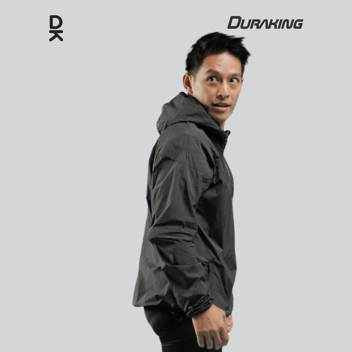 DURAKING JAKET WINDBREAKER PRIA NYLON -  AEROSHIELD OUTDOOR