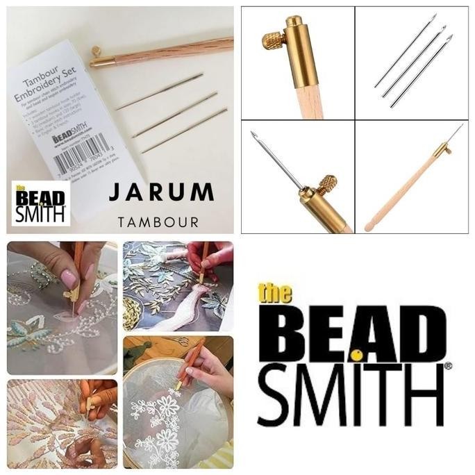 Jarum Tambour Sulam Payet Merek Beadsmith