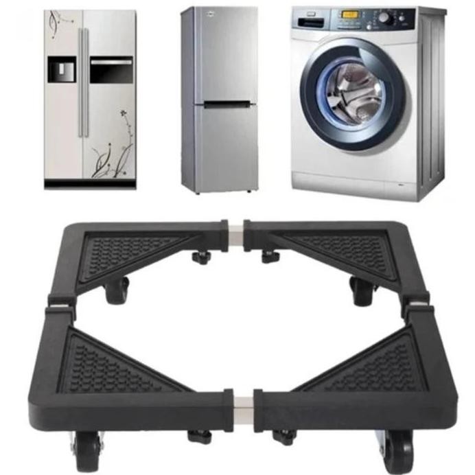 

Terlaris Dudukan Tatakan Kaki Roda Kulkas Mesin Cuci Washing Machine Roda Dobel