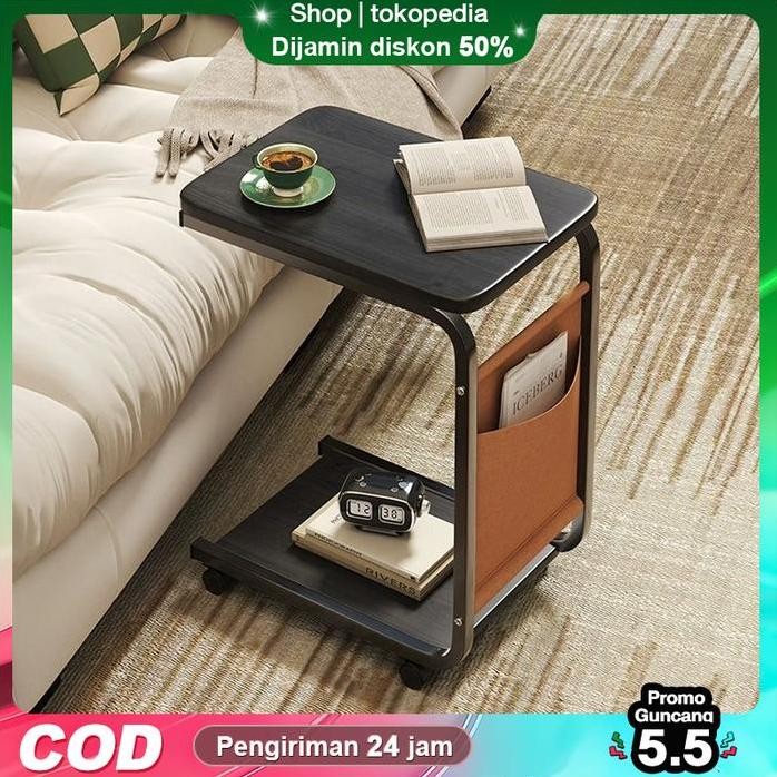 

Terlaris Santai Sudut Sofa Laptop Portable Kerja Belajar Serbaguna Kopi Ruang Tamu Side - Ukuran 40*68*62 Meja Konsul