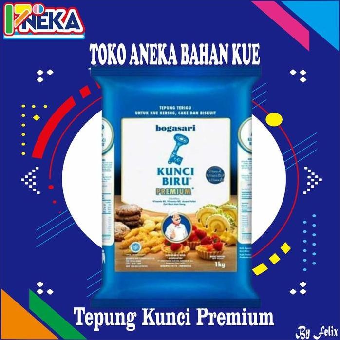 

Terlaris Tepung Terigu Kunci Biru Premium 1Dus