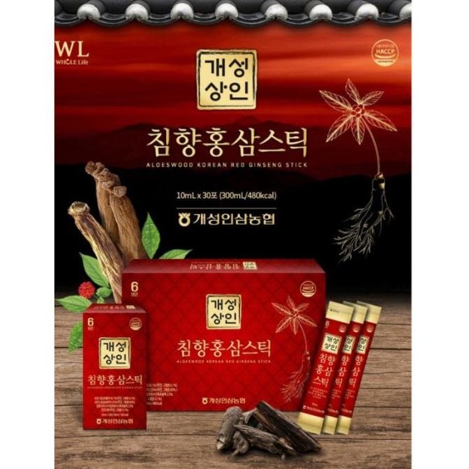

Aloeswood Korean Red Ginseng 6 Year Old (30 Stick) Korea Ginseng