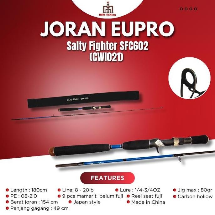 

Terlaris Joran Eupro Salty Fighter
