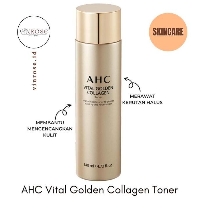 Ahc Vital Golden Collagen Toner Korea/ Skincare/ Moisturizer