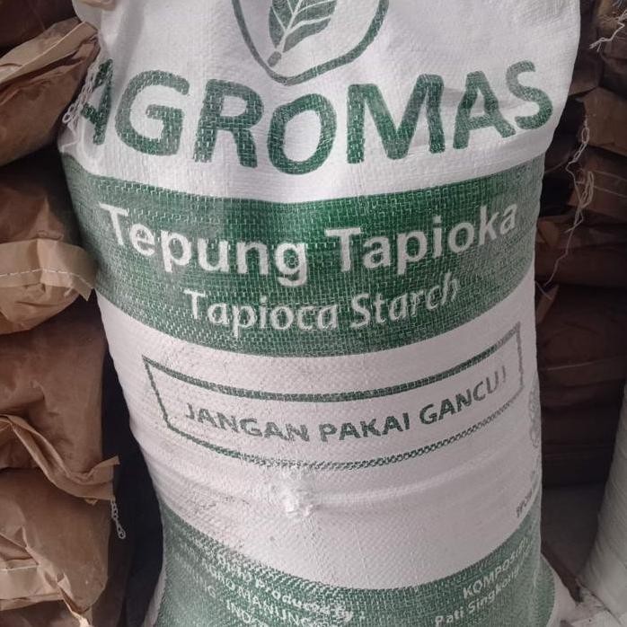 

Terlaris Tepung Tapioka Full Oven 25Kg Grab Gojek Only / Tepung Tapioka Agromas