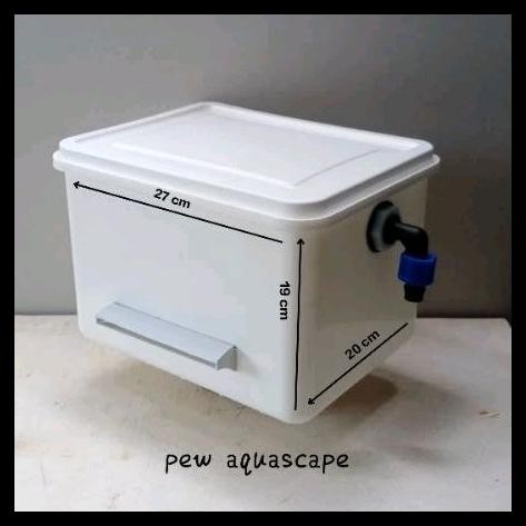 FILTER AKUARIUM BOX FILTER WATERFALL KOLAM BOX FILTER AQUARIUM MEDIA FILTER AKUARIUM EMBER FILTER KO