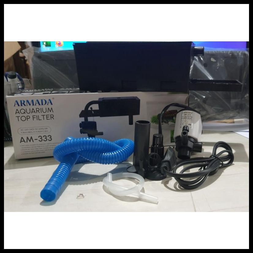 TOP FILTER AQUARIUM ARMADA AM 333/AQURA 333 AQUARIUM AQUASCAPE