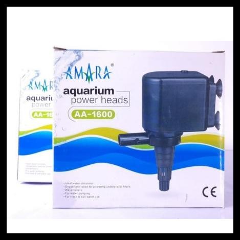 AMARA AA-1600 AM 1600 POWERHEADS POMPA CELUP MESIN AQUARIUM FILTER POMPA KOLAM