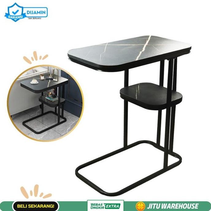 

Terlaris Meja Samping Tempat Tidur Sofa Gaya Eropa Bed Side Table Double Layer