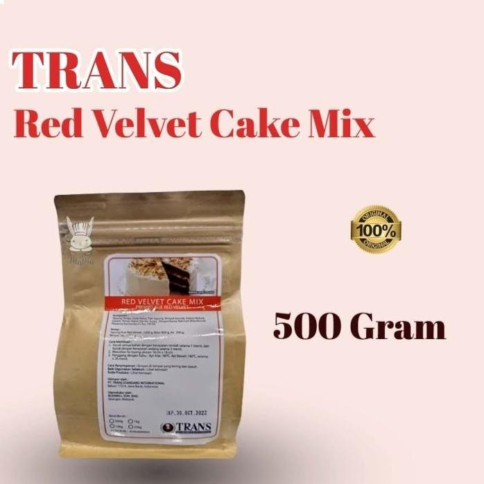 

Terlaris Trans Red Velvet Cake Mix 500Gr