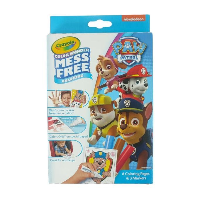 

LINDU Crayola Color Wonder Mini Box Set (8 Coloring Pages + 3 Markers)