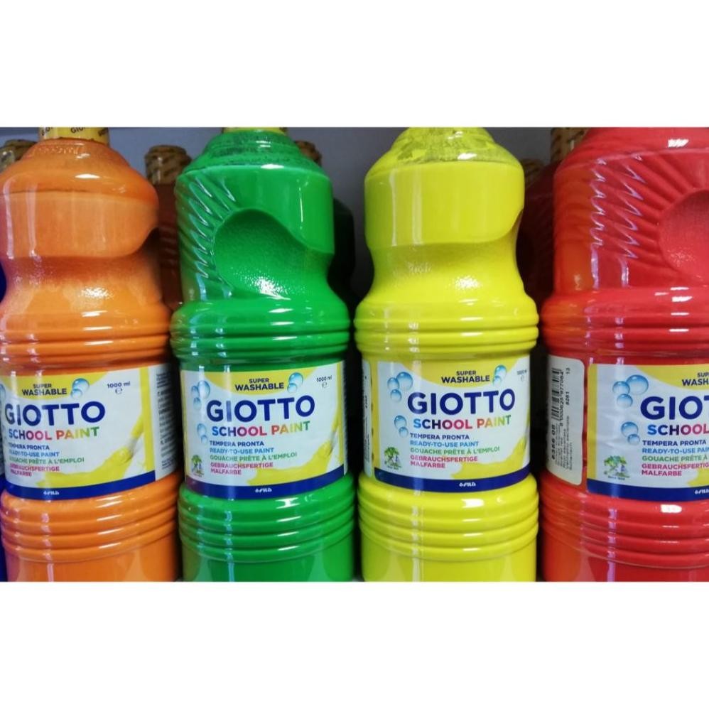 

KA GIOTTO School Paint 1000 ml Cat Air Cat Poster Lukis Sekolah 1 liter pilih warna