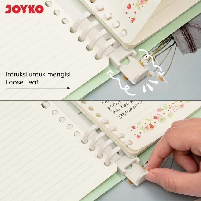 

Rd-67 Er-79 Terlaris! Joyko Binder Note Book Bn-105 A5/B5 - Buku Catatan Texture Cover Warna Pastel Lucu Murah Termurah Terlaris