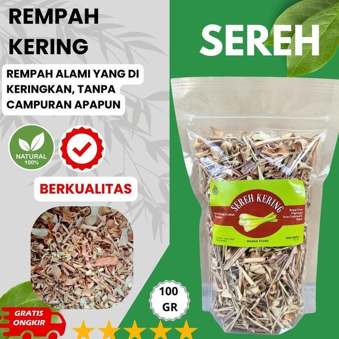 

Buruan beli] Rempah Sereh Rajang Kering - Serai Kering Rajang - Sereh Herbal - Herbal Serai Premium
