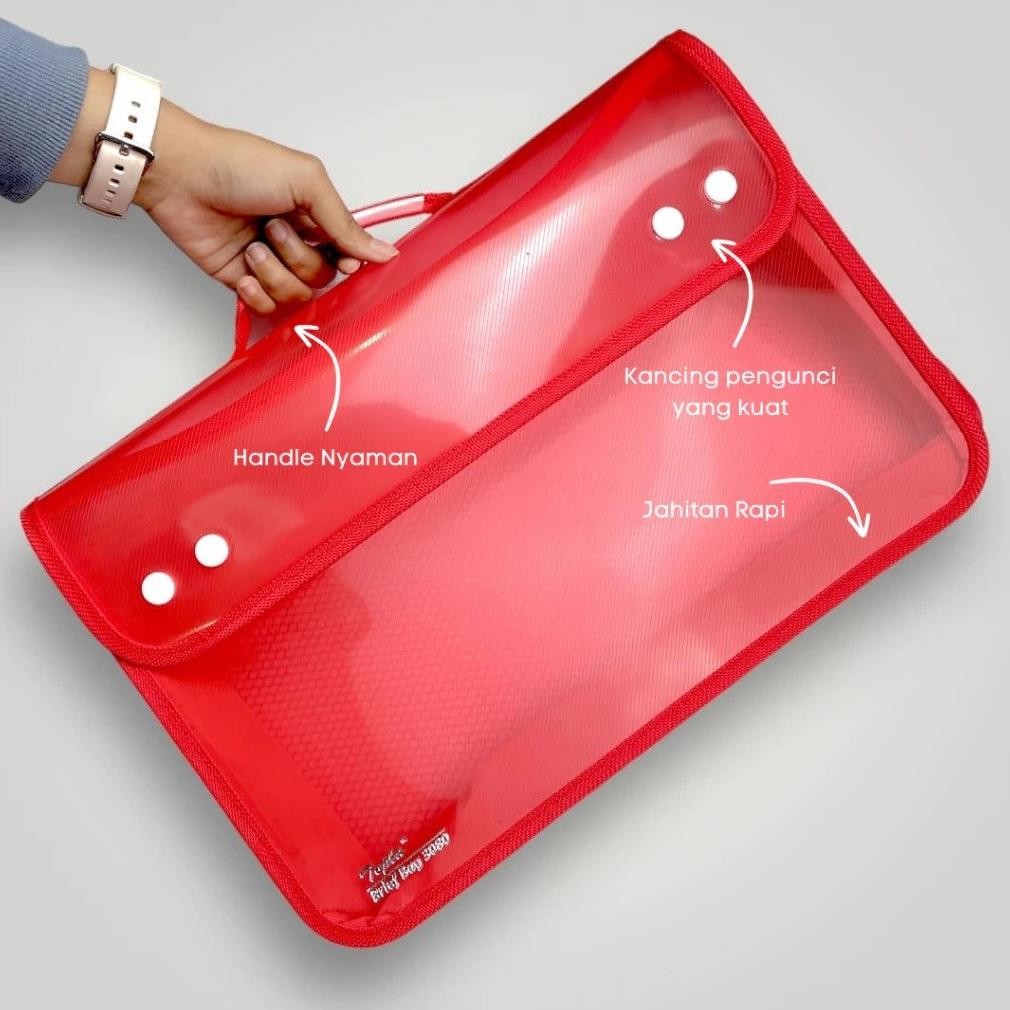 

Yt- It34 An85 Topla Brief Bag 3080W Document School Bag Transparant Color Murah Satuan Terlaris Termurah