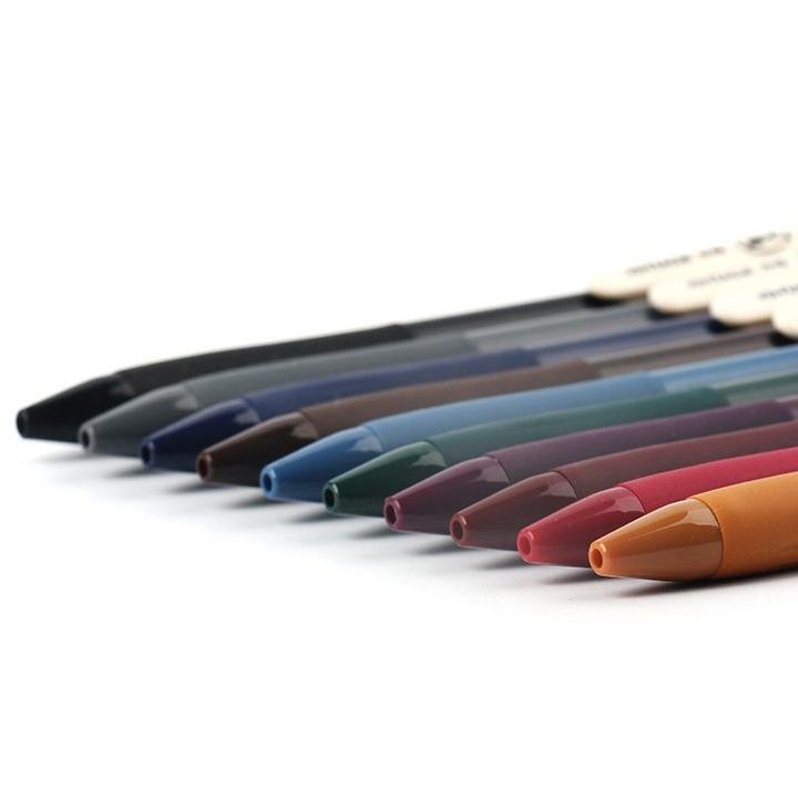 

Dg-4 New Arival Fx-2 Ds Vintage Ink Series Retractable Gel Pen / Pulpen Ballpoint Warna Vintage Retro Lucu Unik Murah Hemat Termurah