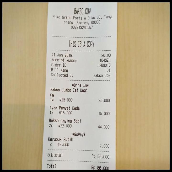 

Terlaris Kertas Thermal 57X47-13 Isi 10Roll Good Quality