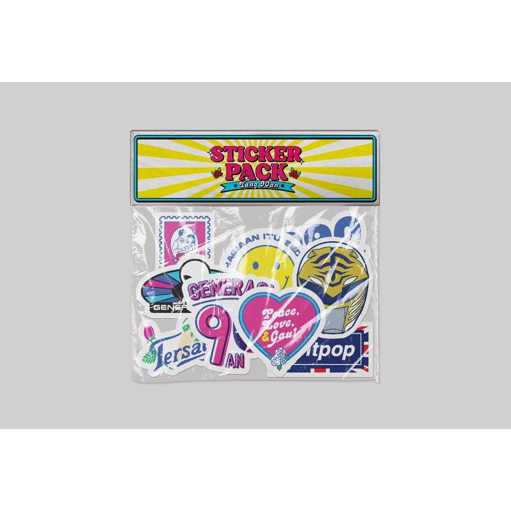 

LINDU [Generasi90an] Sticker Pack Yang 90an
