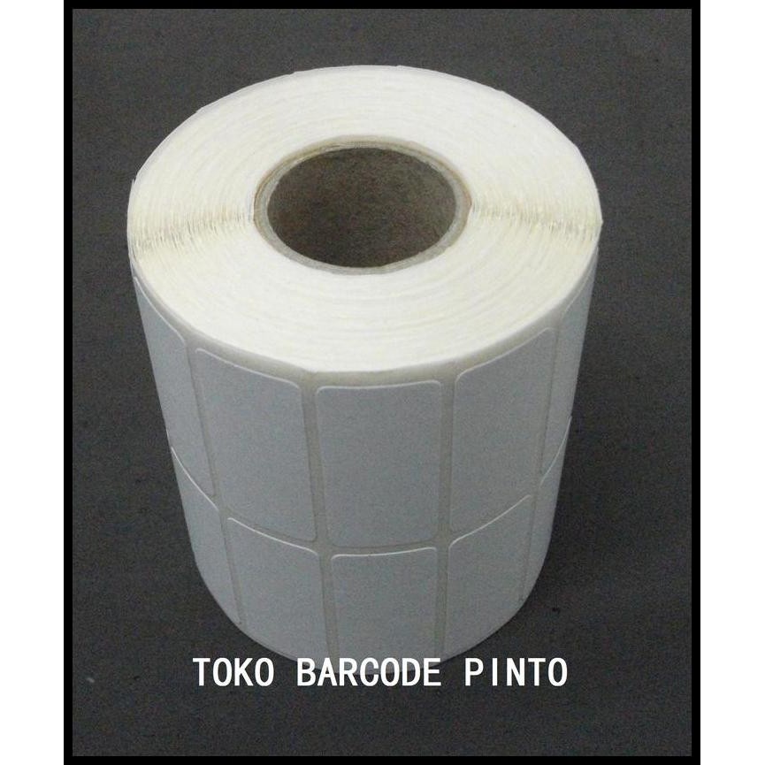 

Terlaris 33X15Mm 2Line 2000Pcs Thermal,Gap2Mm Core1",Label Sticker Barcode Good Quality