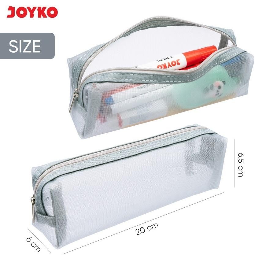 

Gfd-6 Io-98 Xd27 Joyko Pencil Case Pc-5019 Monochrome / Kotak Tempat Pensil Alat Tulis Jaring Murah Premium Hemat Gfd-6