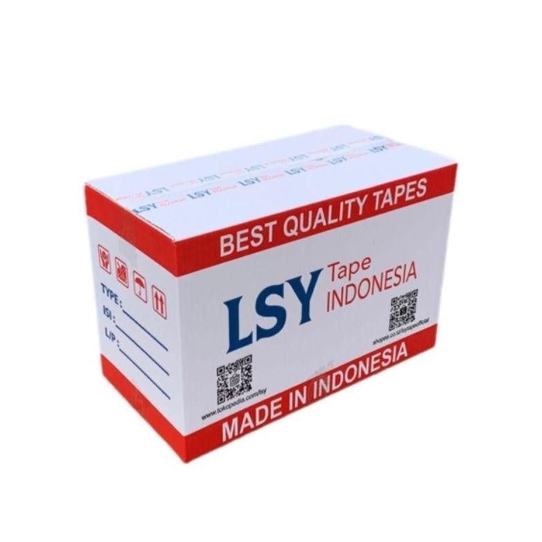 

KA lakban bening - cokelat LSY TAPE 1 dus isi 48 roll 100yard CHO