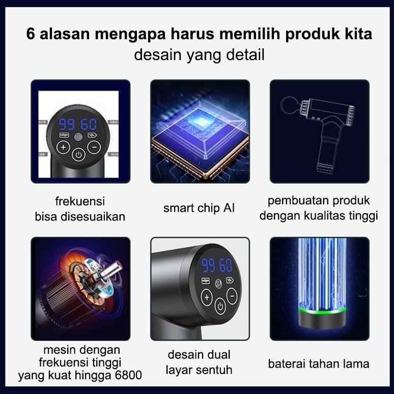 Alat Pijat Electric Alat Pijat Seksual  Alat Terapi Otot Alat Relaksasi Otot Fasia Muscle Massager G