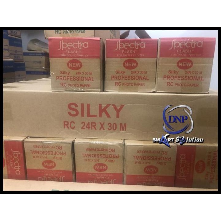 

Terlaris Spectra Photo / Foto Silky Rc 24 Inch 260 Gsm Rc For Plotter Good Quality