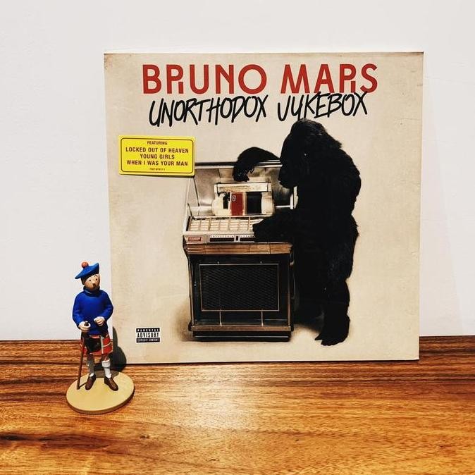 PIRINGAN HITAM / VINYL / LP BRUNO MARS - UNORTHODOX JUKEBOX ORIGINAL DAN TERPERCAYA
