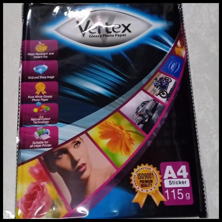 

Terlaris Kertas Foto Stiker Glossy A4 Good Quality