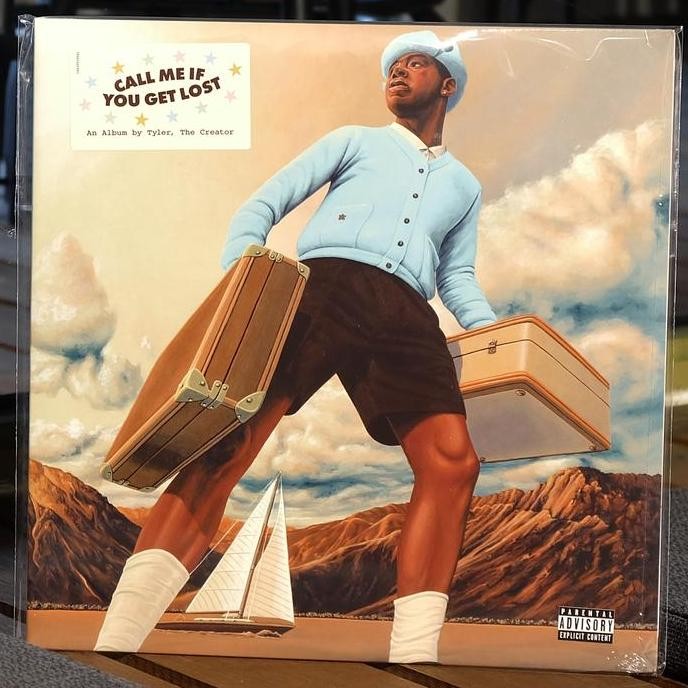 VINYL / PIRINGAN HITAM TYLER, THE CREATOR - CALL ME IF YOU GET LOST ORIGINAL DAN TERPERCAYA