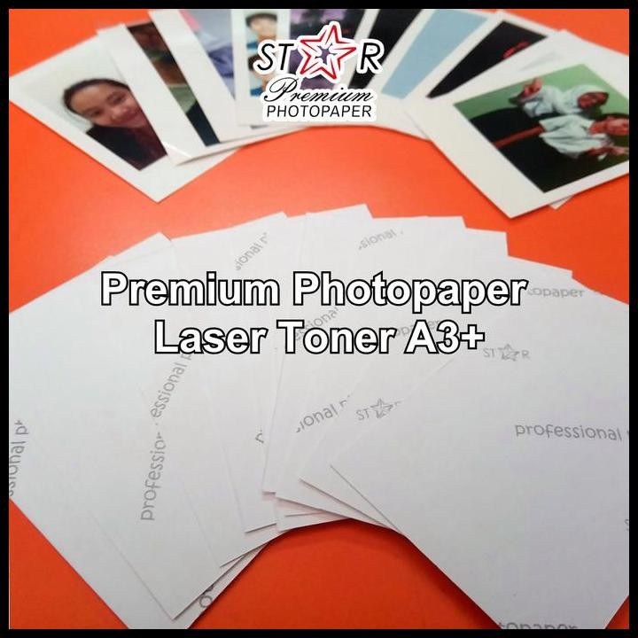 

Terlaris Star Professional Glossy Photopaper A3+ Kertas Photo Digital Print Laser - Pack Good Quality