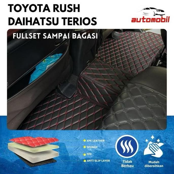 Karpet Mobil 7D Premium Rush/ Terios Fullset