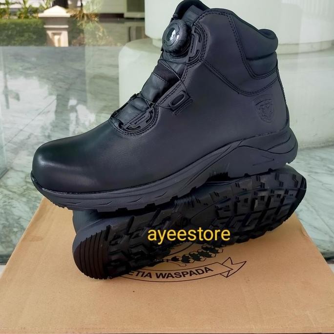 sepatu taktikal asli jatah paspampres / taktikal tali putar paspampres