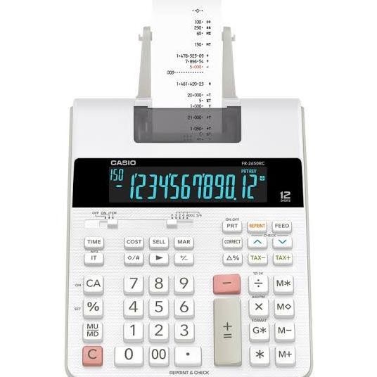 

Ty-65 Iq45 H-4 Kalkulator Printing Casio Fr-2650 Rc / Calculator Print Struk Fr 2650Rc Viral Premium Ty-65