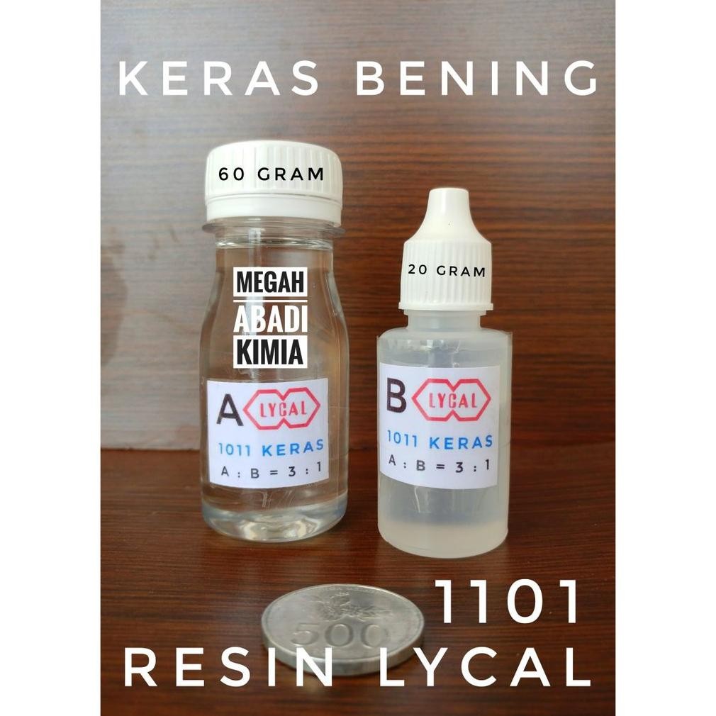 

Resin Bening Lycal Keras 80 Gram