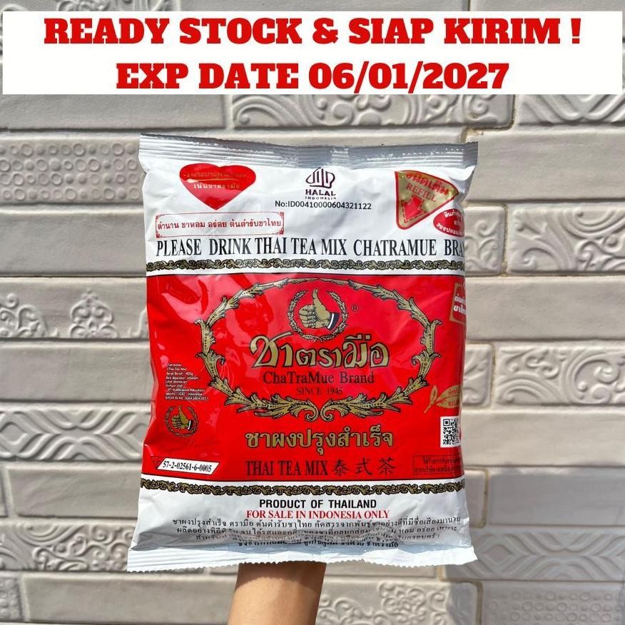 

Paling dicari Chatramue Thai Tea Thailand 400 Gram - Chatramue Brand